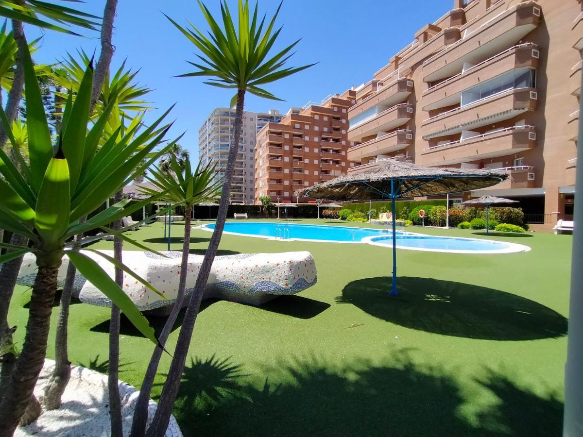 Apartamento ACV - Vistamar II-1ª linea planta 3 sur Oropesa del Mar Exterior foto
