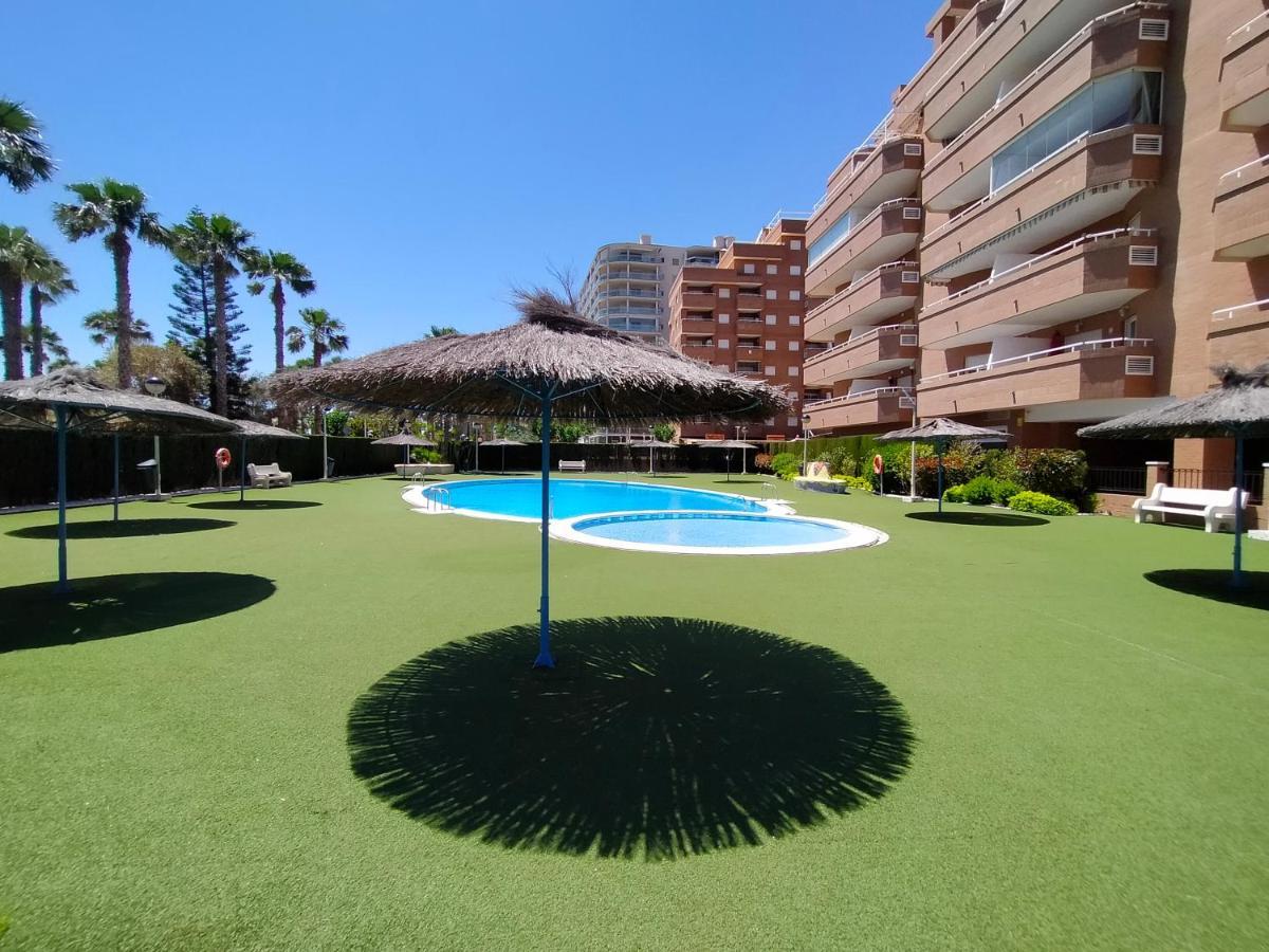 Apartamento ACV - Vistamar II-1ª linea planta 3 sur Oropesa del Mar Exterior foto