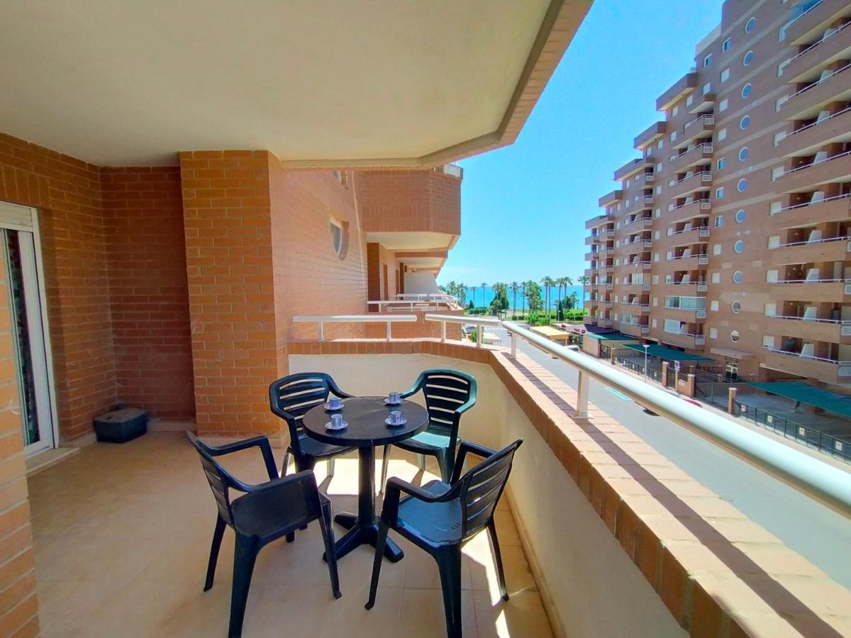Apartamento ACV - Vistamar II-1ª linea planta 3 sur Oropesa del Mar Exterior foto